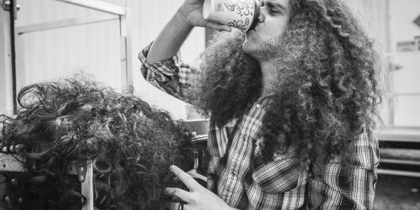 Coheed & Cambria backstage