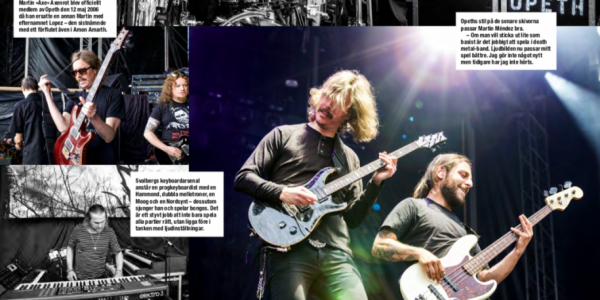Opeth at Ullevi, feature article for Sweden Rock Magazine