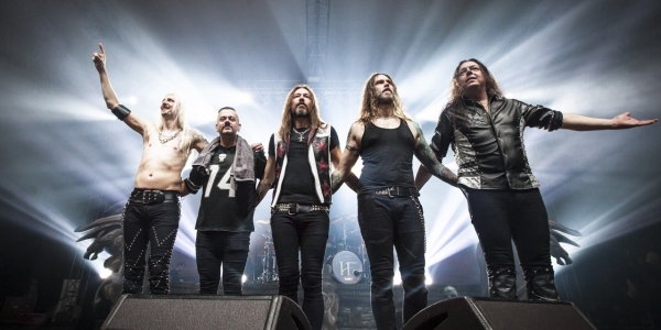 HammerFall Built to Tour 2017