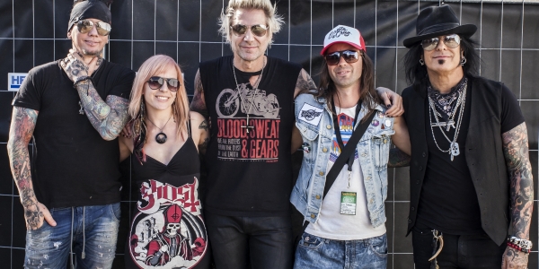 Sixx:A.M. meet & greet at Sweden Rock Festival 2016