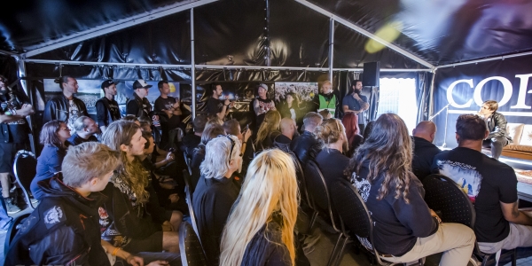 Satyricon meet & greet, Copenhell 2018